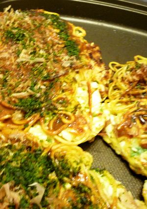 お好み焼き(モダン焼き)-レシピのメイン写真