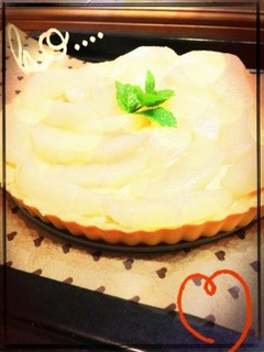 和梨のタルト-レシピのメイン写真