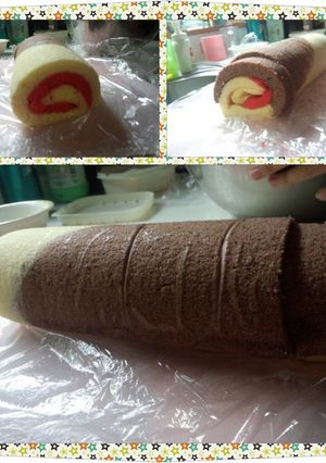 ロールケーキ【応用編】-レシピのメイン写真