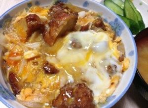 ♡残り物唐揚げをリメイク♡簡単唐揚げ丼♫-レシピのメイン写真