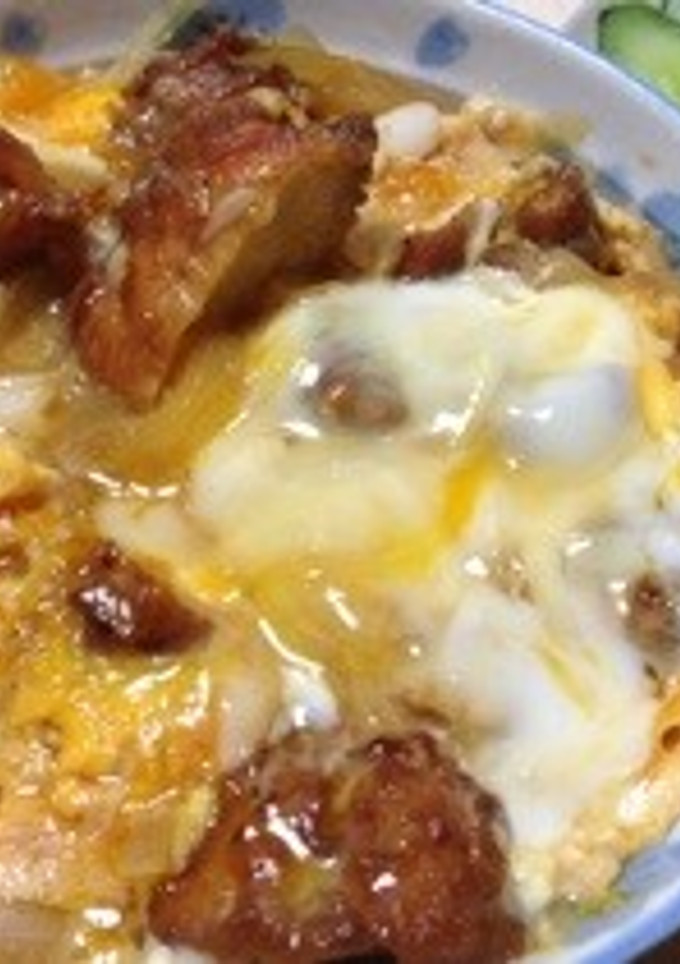 ♡残り物唐揚げをリメイク♡簡単唐揚げ丼♫-レシピのメイン写真