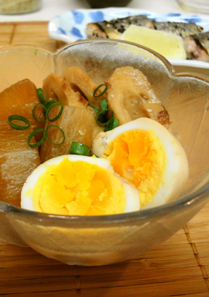 ＊簡単＊大根と半熟卵の煮物＊-レシピのメイン写真