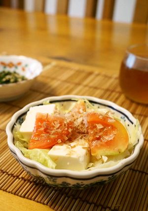 ＊簡単＊豆腐とミニトマトのサラダ＊-レシピのメイン写真