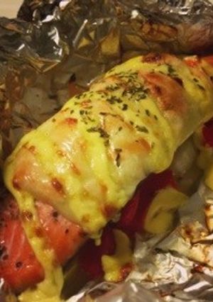 秋鮭のホイル焼♪♪-レシピのメイン写真