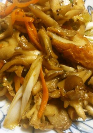 簡単♪まいたけと竹輪のバター醤油炒め♪-レシピのメイン写真