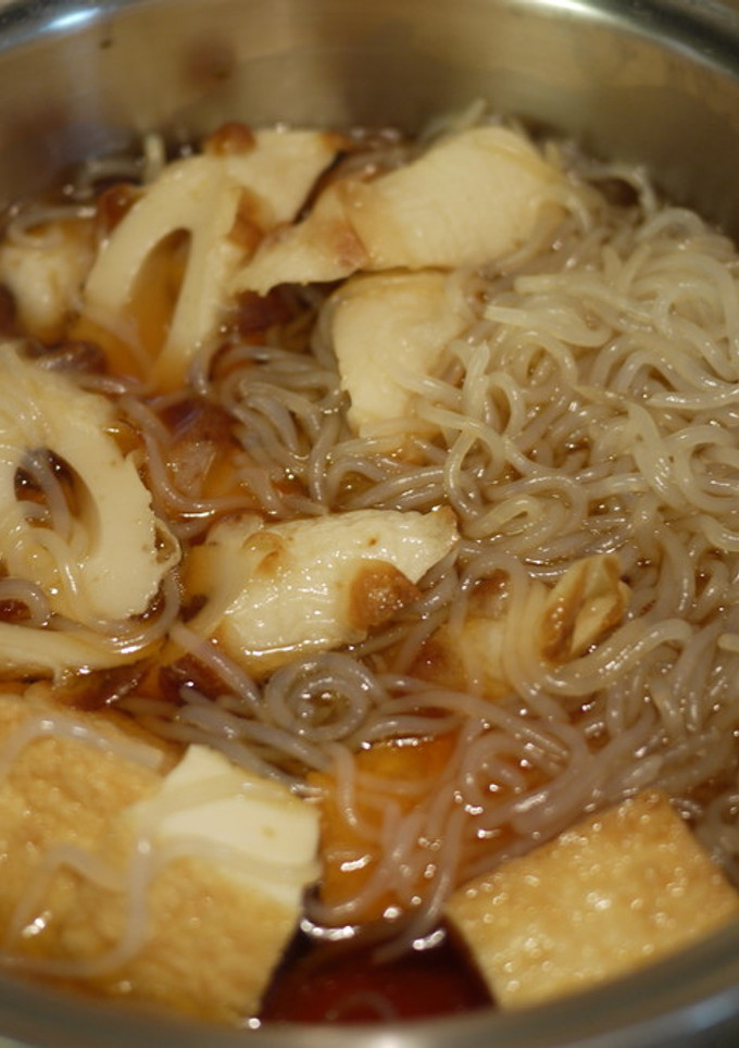 絹揚げとしらたきの煮物-レシピのメイン写真
