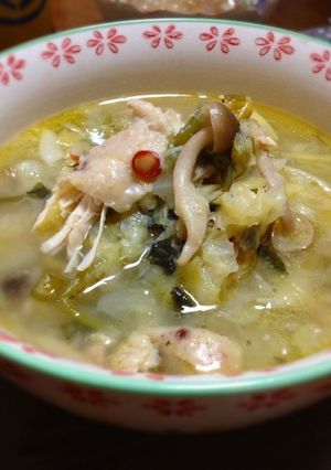 お鍋で簡単☆我が家のとろ〜り参鶏湯-レシピのメイン写真