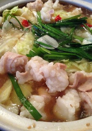 簡単！もつ鍋醤油味-レシピのメイン写真