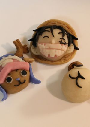 和菓子 ワンピース 練りきり-レシピのメイン写真