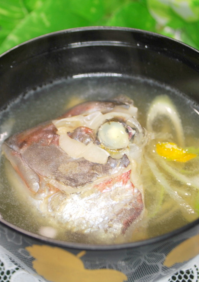 鯛のあら汁 （潮汁）-レシピのメイン写真