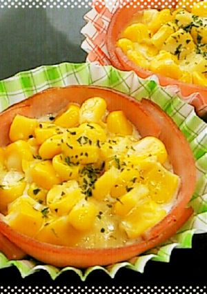 お弁当ハムカップ★マヨコーン・チーズ焼き-レシピのメイン写真