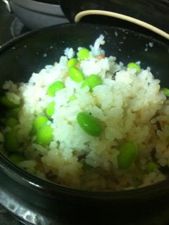 枝豆と梅干しの炊き込みご飯-レシピのメイン写真