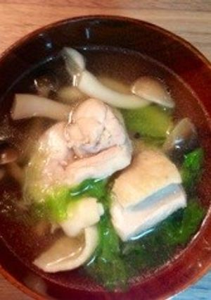 レタスと鶏肉のヘルシー和風スープ☆-レシピのメイン写真