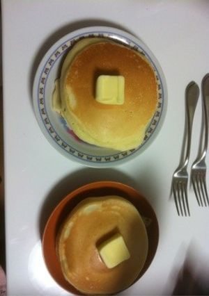 ふわふわホットケーキ!-レシピのメイン写真