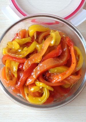 【Staub】ストウブでパプリカのマリネ-レシピのメイン写真