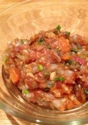 いろんな魚のなめろう-レシピのメイン写真
