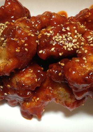 鶏胸肉で美味しい韓国風チキン-レシピのメイン写真