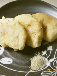 おいし~ぃ♪ 蓮根のはさみ揚げ-レシピのメイン写真