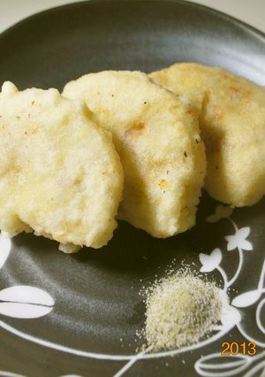 おいし～ぃ♪　蓮根のはさみ揚げ-レシピのメイン写真