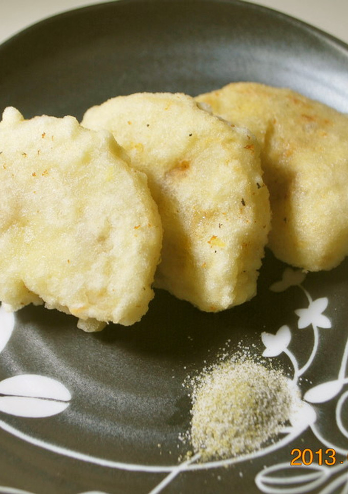 おいし～ぃ♪　蓮根のはさみ揚げ-レシピのメイン写真