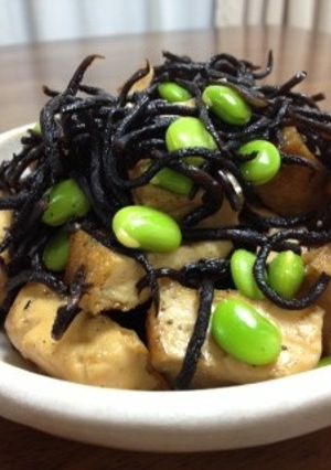 厚揚げとひじき煮-レシピのメイン写真