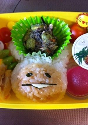 キャラ弁♡白うさぎなめこ♡-レシピのメイン写真