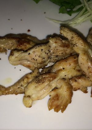 うまい！居酒屋風せせりの黒胡椒焼き-レシピのメイン写真