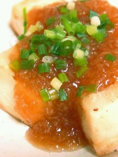 *揚げ出し豆腐 みぞれあん*-レシピのメイン写真