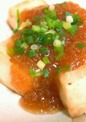 *揚げ出し豆腐 みぞれあん*-レシピのメイン写真