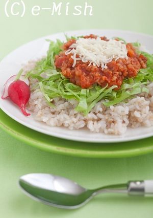 スパイシー雑穀タコライス-レシピのメイン写真