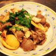 砂肝とエリンギのレモン炒め