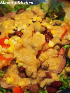 ゆで豚と豆のサラダ-レシピのメイン写真