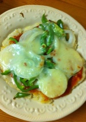 残ったご飯deピザ-レシピのメイン写真