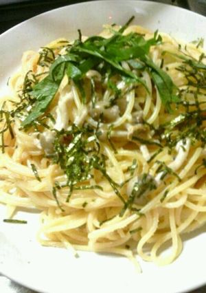 市販ソースをアレンジ☆明太クリームパスタ-レシピのメイン写真