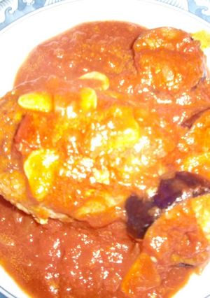 煮込みハンバーグ-レシピのメイン写真
