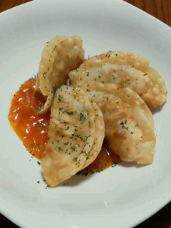 揚げ餃子のチリソースかけ(*´σー`)-レシピのメイン写真