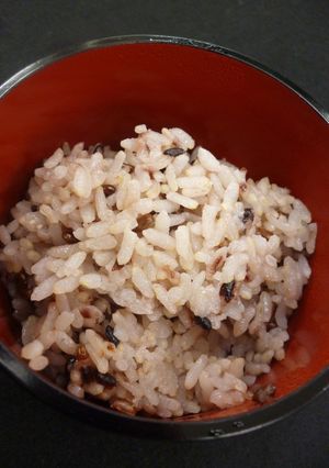 薬膳風　黒米入りご飯-レシピのメイン写真