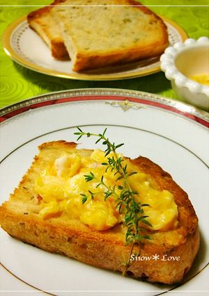 バター風味☆パンの為のスクランブルエッグ-レシピのメイン写真