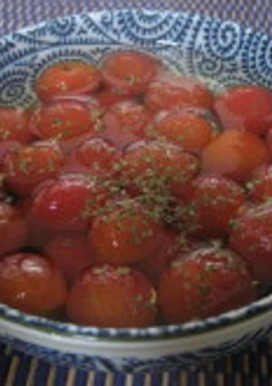 ミニトマトのらっきょう酢ピクルス-レシピのメイン写真