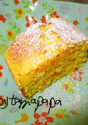 バターなし☆簡単♬人参ヨーグルトケーキ-レシピのメイン写真