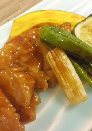 焼き鶏と焼き野菜-レシピのメイン写真