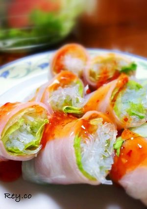 スパイス香ばし♪アレンジ生春巻き♪-レシピのメイン写真