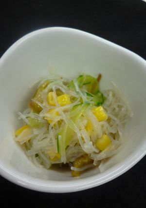 ザーサイ風味の春雨サラダ-レシピのメイン写真