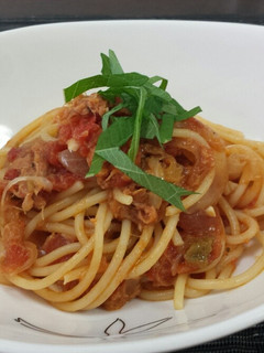 コストコ食材 ツナのトマトソースパスタ-レシピのメイン写真