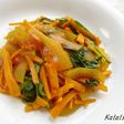 スイカの皮の野菜炒め