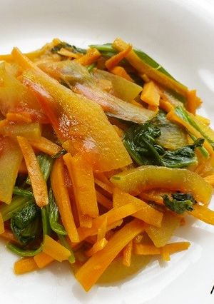 スイカの皮の野菜炒め-レシピのメイン写真