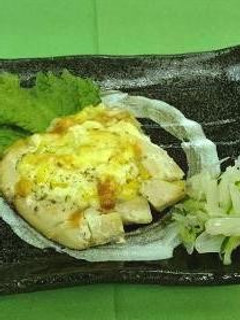 魚のマヨコーン焼き~薬膳風和え物~-レシピのメイン写真