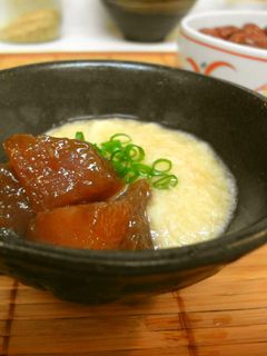 *まぐろ漬けの山芋和え*-レシピのメイン写真