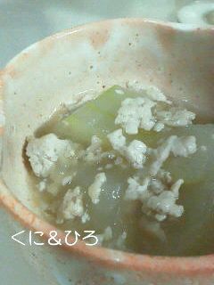 冬瓜と鶏ひき肉のあんかけ-レシピのメイン写真