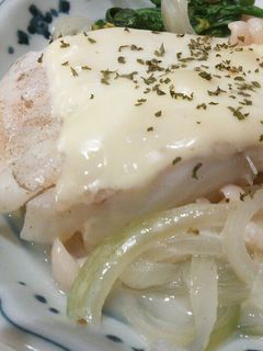 シリコンスチーマーでたらのチーズ蒸し-レシピのメイン写真
